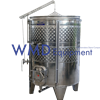Jacketed, Variable Capacity, Conical Bottom Tanks 1,000 to 2,150 Liter